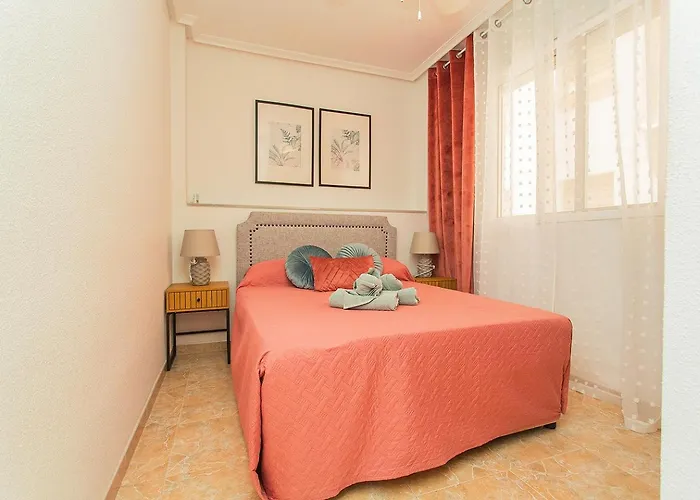 165 Comfortable Alicante-holiday Lägenhet Torrevieja